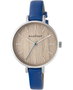 Radiant RA430602 con esfera beige y correa de piel azul