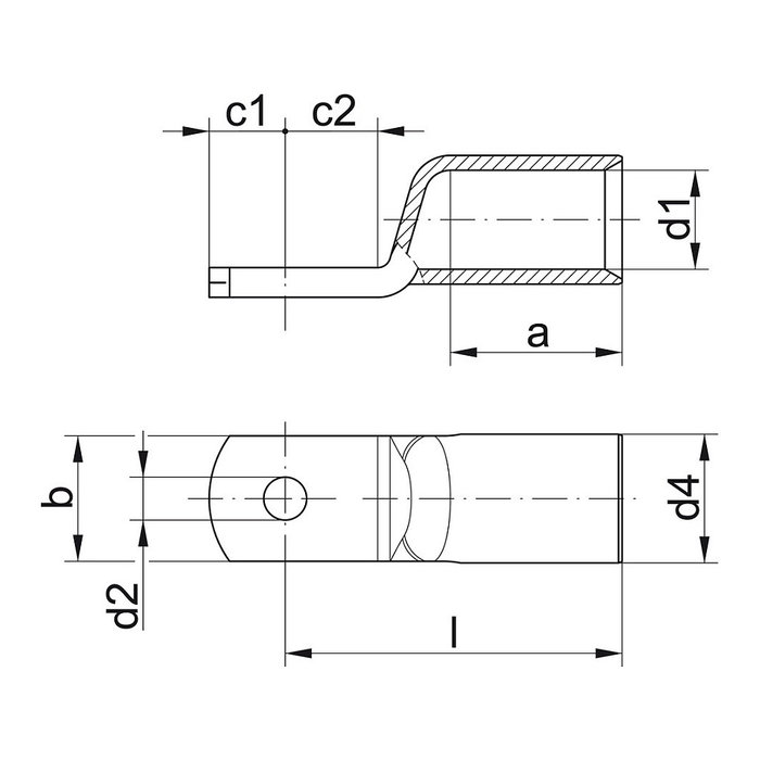 Gustav Klauke GmbH KLAU Rohrkabelschuh 95qmm 8SG8