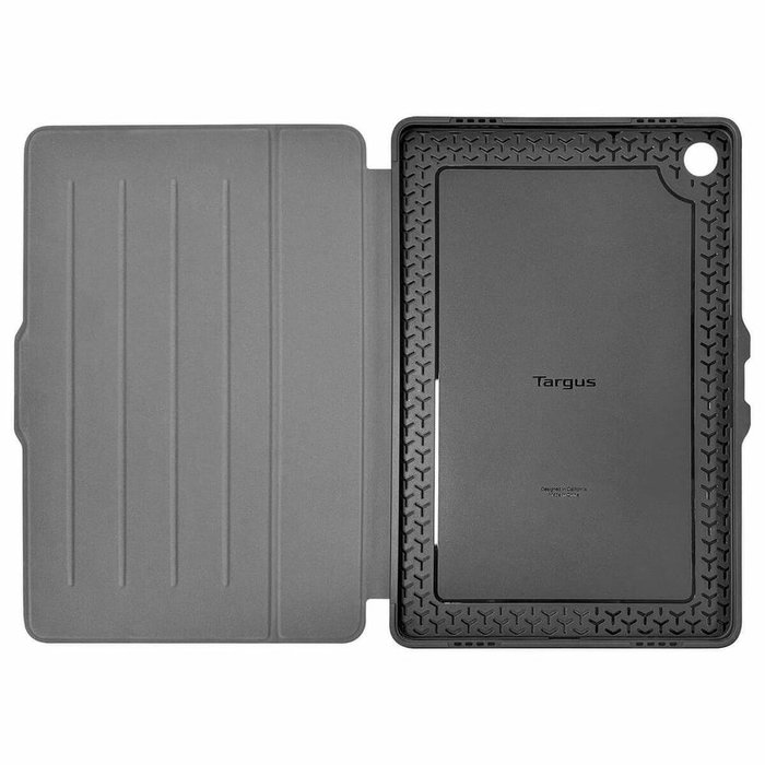 Targus Funda Click-In para Samsung Galaxy Tab A9+, Funda con Tapa Protectora Ajustable Militar MIL-STD-810G, Base y Soporte para Bolígrafo, Negro
