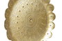 DKD Home Decor Set de 5 Piezas de Decoración de Pared Decape Blanco y Dorado