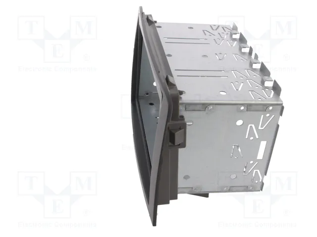 PER.PIC. Bastidor de montaje de radio 2 DIN para Fiat e Lancia, Gris