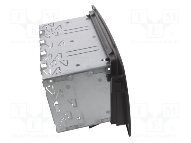 PER.PIC. Bastidor de montaje de radio 2 DIN para Fiat e Lancia, Gris