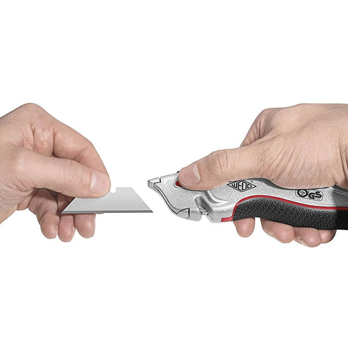 WEDO Safety-Cutter Profi Plus con 5 hojas de repuesto WEDO Safety-Cutter Profi Plus con 5 hojas de repuesto