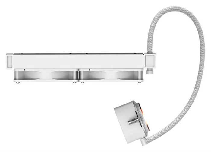 Hiditec LQ240 Sistema de Refrigeración Líquida ARGB Blanco Hiditec LQ240 Sistema de Refrigeración Líquida ARGB Blanco