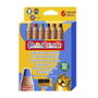 Playcolor Maxi Basic Lápices de colores, 6 unidades surtidas