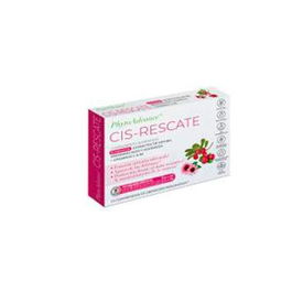 Phytoadvance Cis-Rescate 15 Comp | D-Manosa, Arándano Rojo, Gayuba para Vías Urinarias | Vegano, Sin Gluten, Sin Lactosa