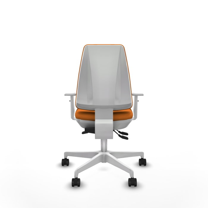 PIQUERAS Y CRESPO Silla de oficina Elche Naranja con mecanismo Asincro PIQUERAS Y CRESPO Silla de oficina Elche Naranja con mecanismo Asincro
