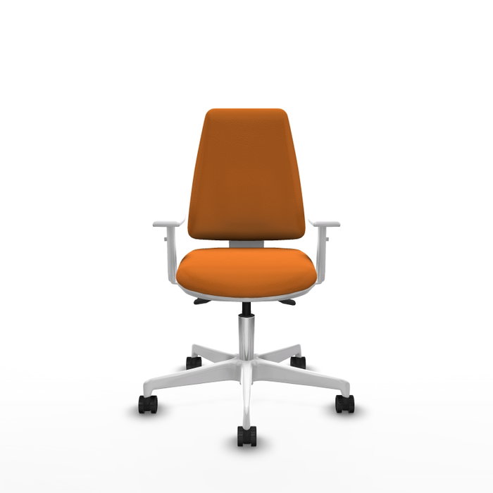 PIQUERAS Y CRESPO Silla de oficina Elche Naranja con mecanismo Asincro PIQUERAS Y CRESPO Silla de oficina Elche Naranja con mecanismo Asincro