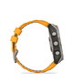 Garmin Fenix 8 Sapphire 010-02905-11 Reloj Deportivo GPS, Color Gris/Naranja, Talla L