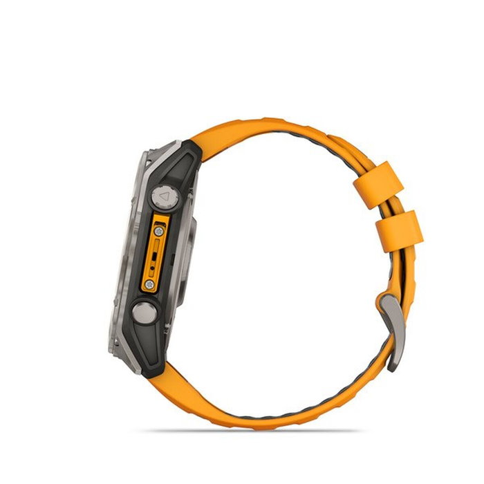 Garmin Fenix 8 Sapphire 010-02905-11 Reloj Deportivo GPS, Color Gris/Naranja, Talla L Garmin Fenix 8 Sapphire 010-02905-11 Reloj Deportivo GPS, Color Gris/Naranja, Talla L