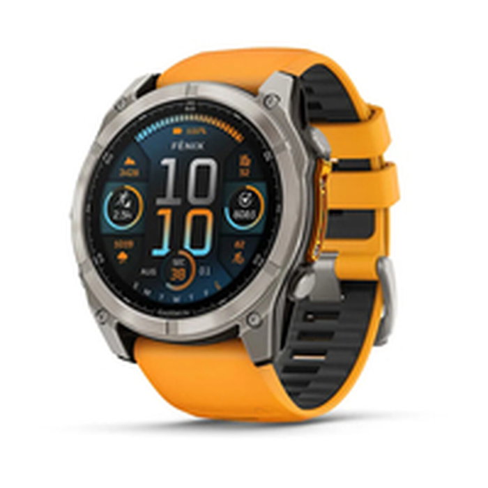 Garmin Fenix 8 Sapphire 010-02905-11 Reloj Deportivo GPS, Color Gris/Naranja, Talla L Garmin Fenix 8 Sapphire 010-02905-11 Reloj Deportivo GPS, Color Gris/Naranja, Talla L