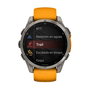 Garmin Fenix 8 Sapphire 010-02905-11 Reloj Deportivo GPS, Color Gris/Naranja, Talla L