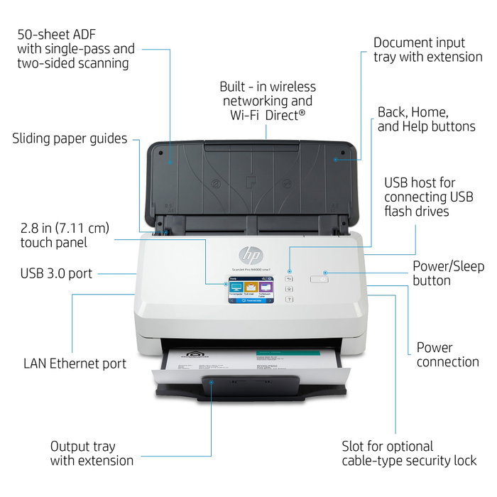 HP ScanJet Pro N4000 snw1 HP ScanJet Pro N4000 snw1