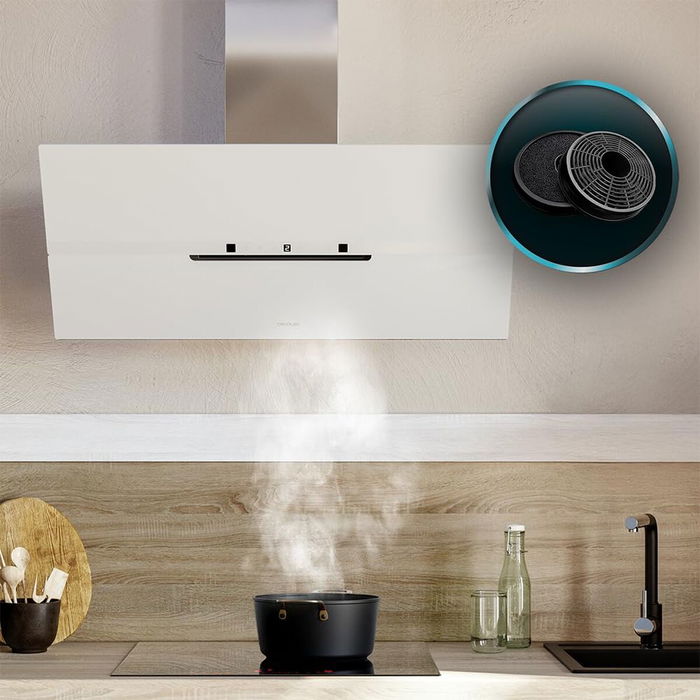 Campana Convencional Cecotec Bolero Flux DT 908010 Blanco