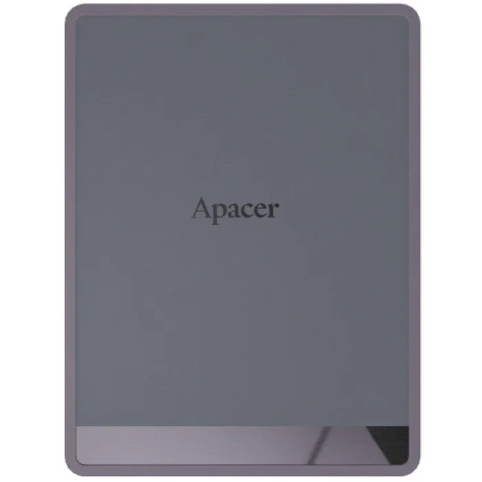 Apacer AS724 - Disco Duro Externo SSD 1TB USB-C 3.2 Gen 2, Púrpura/Crema, 500 MB/s, Resistente, Compacto, Plug & Play para PS5, PC, Mac y Android