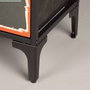Max Home Mueble Cómoda Vintage 14 Cajones 103x30x119 cm Acero MDF Poliéster