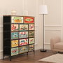Color Baby Max Home Cómoda Vintage 14 Cajones 103X30X119 Cm