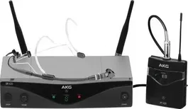 AKG Sistema Inalámbrico UHF Headworn Band B1 con Petaca, Micrófono Diadema y Receptor