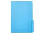 Liderpapel Subcarpeta de cartulina con pestaña derecha Din A4 Azul