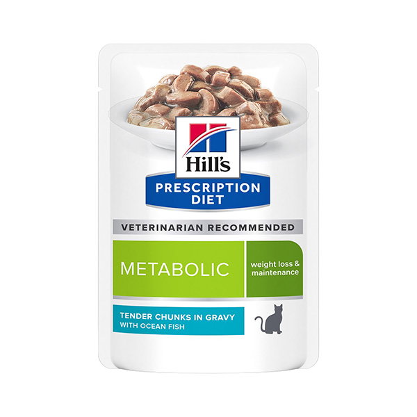 Hill's Feline Metabolic Pescado Azul 12x85g Hill's Feline Metabolic Pescado Azul 12x85g