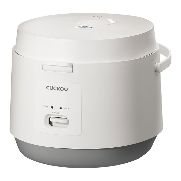 Cuckoo CR-1095 Reiskocher Olla Arrocera, 1.8 Litros, Color Gris y Blanco, 700 W