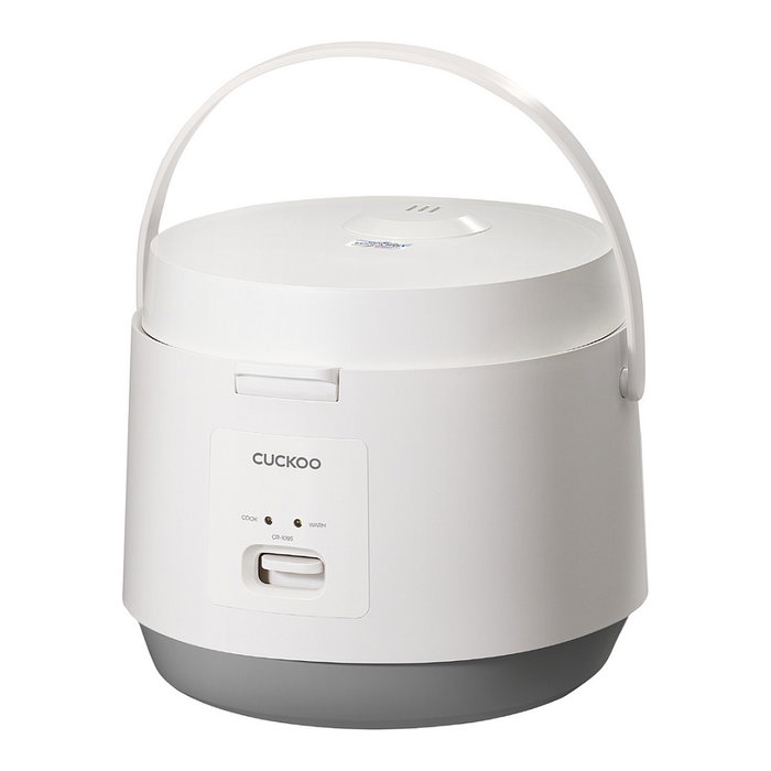 Cuckoo CR-1095 Reiskocher Olla Arrocera, 1.8 Litros, Color Gris y Blanco, 700 W