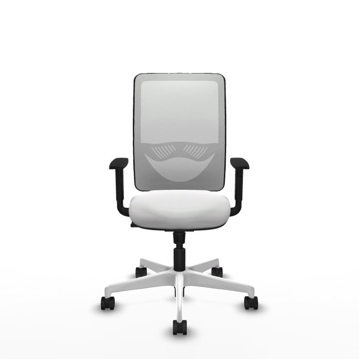 PIQUERAS Y CRESPO Silla de oficina Zulema Blanca con Mecanismo Sincro PIQUERAS Y CRESPO Silla de oficina Zulema Blanca con Mecanismo Sincro