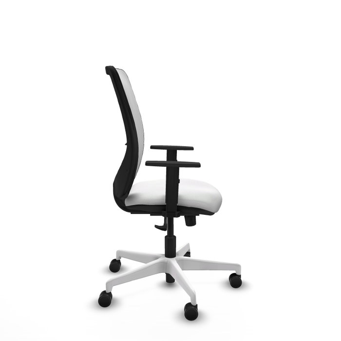 PIQUERAS Y CRESPO Silla de oficina Zulema Blanca con Mecanismo Sincro PIQUERAS Y CRESPO Silla de oficina Zulema Blanca con Mecanismo Sincro