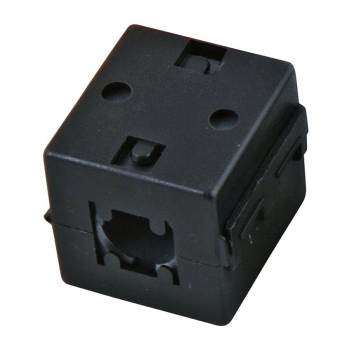 EFB Elektronik 71508.1 Núcleo de ferrita 13mm Negro Eckig EFB Elektronik 71508.1 Núcleo de ferrita 13mm Negro Eckig