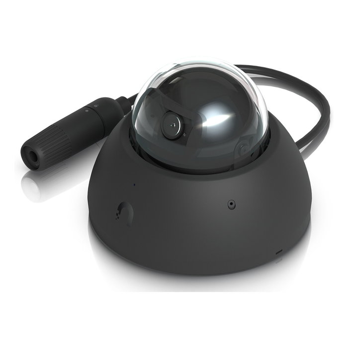 Ubiquiti UVC-AI-Dome-B Cámara de Seguridad Exterior 4K en Formato Domo PoE con Inteligencia Artificial, Visión Nocturna IR y Resistente a la Intemperie