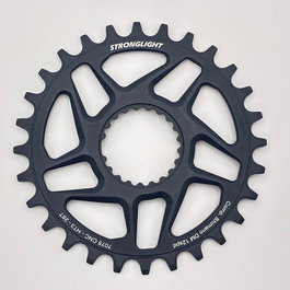 Stronglight Plato MTB 28D 1x12 Direct Mount Aluminio 7075-T6 Gris Compatible Shimano XTR FC-M9100
