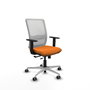 PIQUERAS Y CRESPO Silla de oficina Haches Naranja y Blanco