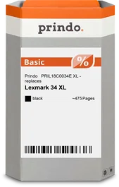Prindo Cartucho de tinta negro PRIL18C0034E Basic XL