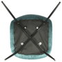 Home Deco Factory Silla Terciopelo Azul Giulia
