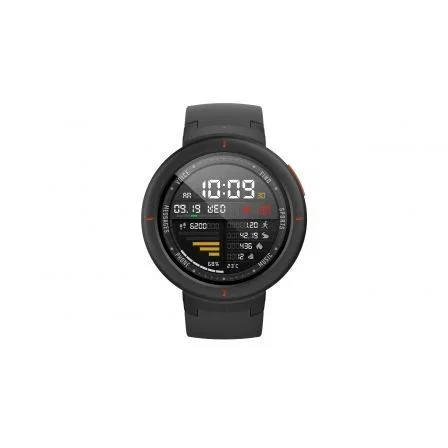 RELOJ INTELIGENTE HUAMI AMAZFIT VERGÉ GRIS - PANTALLA 3.3CM - BT - WiFi - SENSOR FRECUENCIA CARDIACA - GPS - RESPONDER LLAMADAS - IP68 - BAT. 390MAH