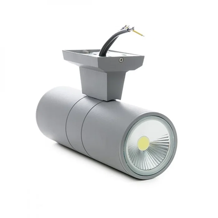 HO Aplique LED Exterior 30W 2246Lm 2700K Violet IP65 40.000H [HO-COBWALL-2X15-WW]