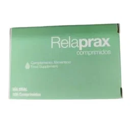 PRAXIS PHARMA Relaprax 100 Comprimidos - Complemento Relajante con Pasiflora, Valeriana, Magnesio y Vitamina B6 para el Sistema Nervioso