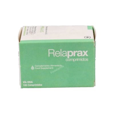 PRAXIS PHARMA Relaprax 100 comprimidos PRAXIS PHARMA Relaprax 100 comprimidos