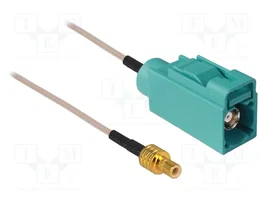 DeLOCK 88671 Cable coaxial SMA a FAKRA Z, 5 m, Marrón