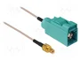 DeLOCK 88671 Cable coaxial SMA a FAKRA Z, 5 m, Marrón