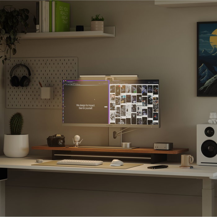 Alogic Illuminate Light Bar con cámara de enfoque automático 4K - Space Grey Alogic Illuminate Light Bar con cámara de enfoque automático 4K - Space Grey