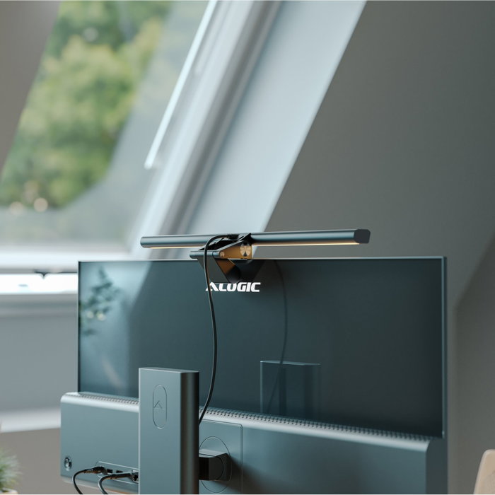 Alogic Illuminate Light Bar con cámara de enfoque automático 4K - Space Grey Alogic Illuminate Light Bar con cámara de enfoque automático 4K - Space Grey