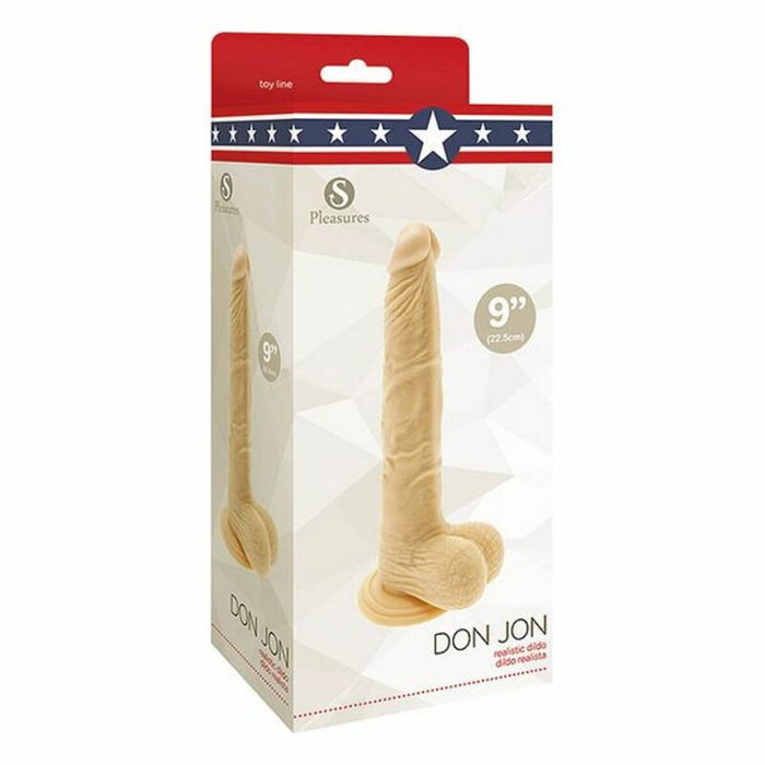 Dildo S Pleasures Don Jon PVC Ø 4,1 cm (20 cm) Dildo S Pleasures Don Jon PVC Ø 4,1 cm (20 cm)