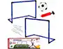 Mjd Porterías de Fútbol 2 en 1 +6 años 180 cm x 120 cm x 90 cm
