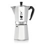 Bialetti Cafetera Italiana Moka Express 9 Tazas 0.55L Aluminio Color Negro y Plata