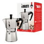 Bialetti Moka Express 9TZ Plata y Negro