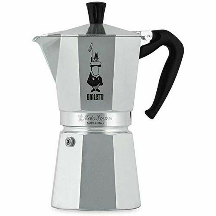 Cafetera Italiana Bialetti 0001165/X4 Plateado Metal Acero Inoxidable Aluminio 1 L