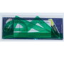 Faber-Castell Kit de Trazado Escolar Verde con Estuche