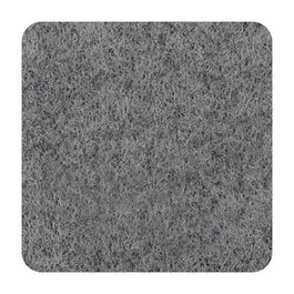 HERRAJES ALK Fieltro Adhesivo Cuadrado c45 Gris (30Pcs) Protege Muebles y Suelos de Arañazos y Marcas