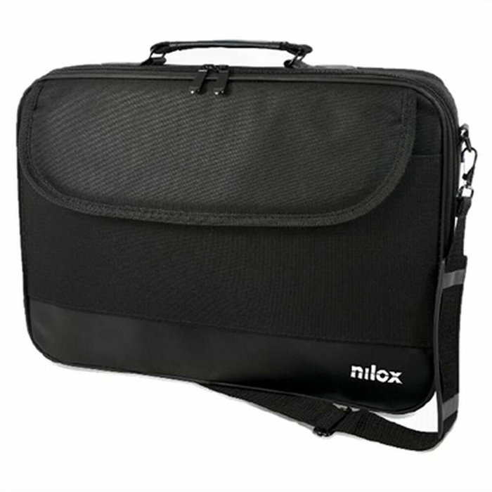 Nilox Maletín Duro para Portátil de 15,6 Pulgadas Negro en Poliéster con 2 Compartimentos Nilox Maletín Duro para Portátil de 15,6 Pulgadas Negro en Poliéster con 2 Compartimentos